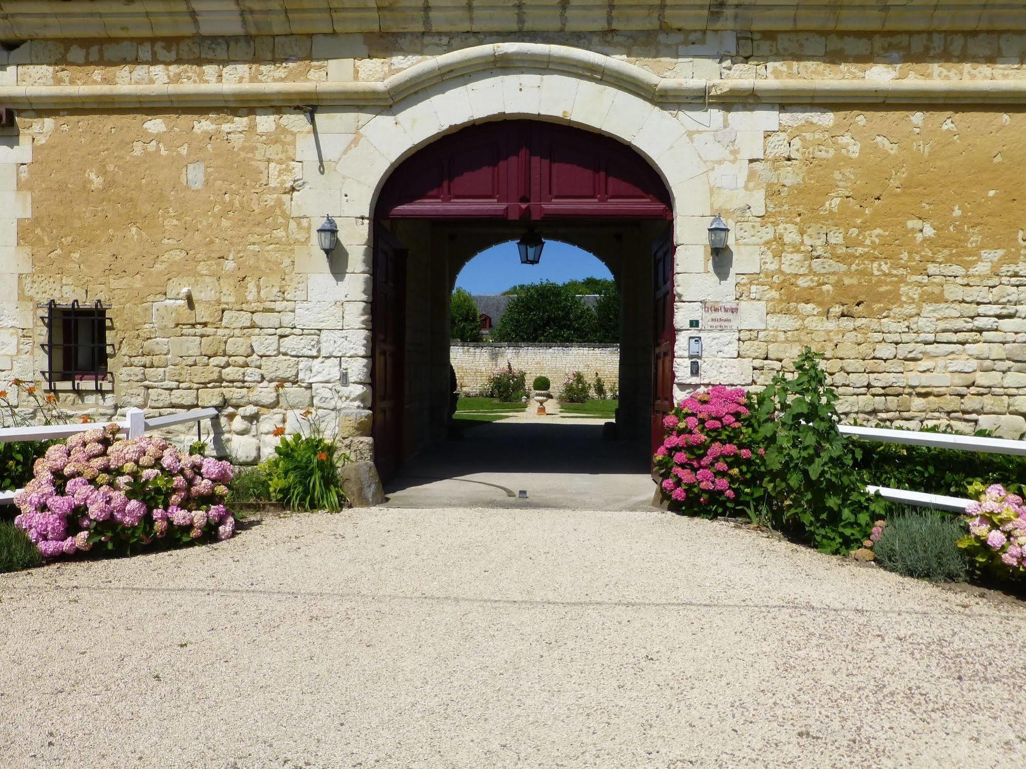 Le Clos Chavigny Lerné Exterior foto